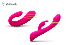 Bunny of duo vibrator