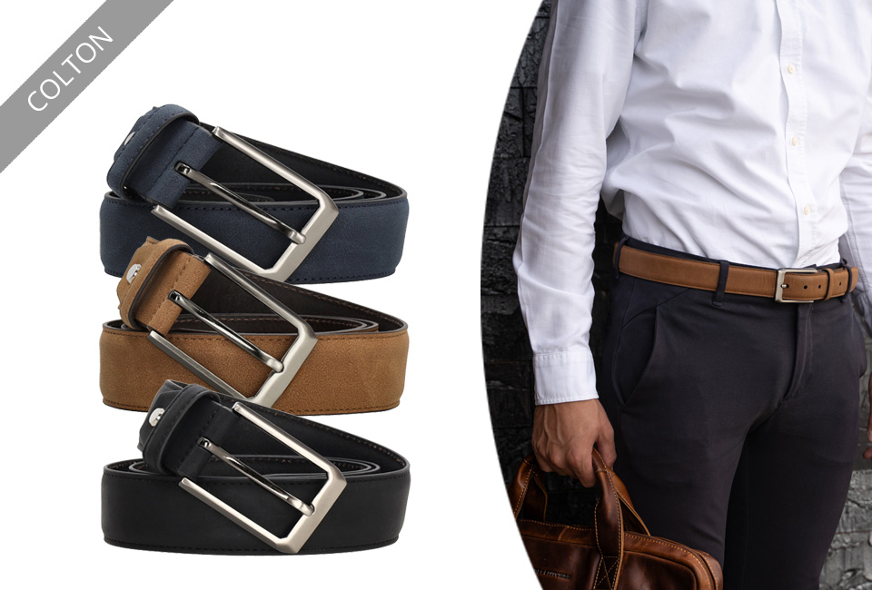 Ceinture en cuir pour hommes