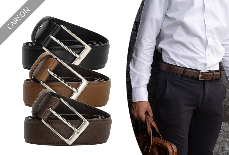 Ceinture en cuir pour hommes