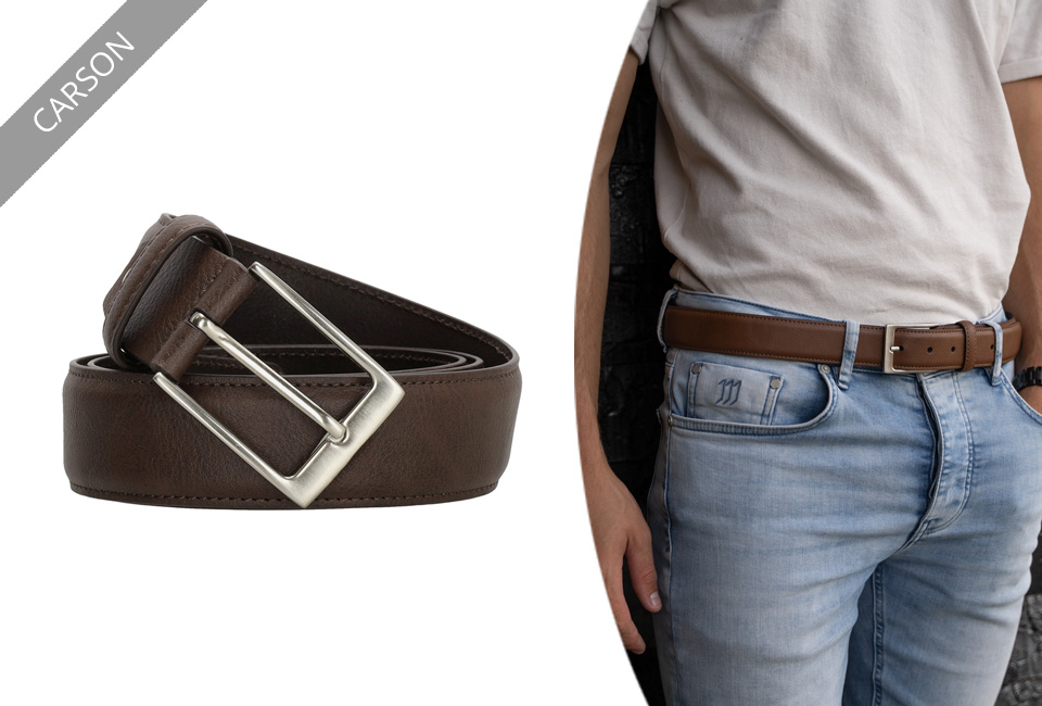 Ceinture en cuir pour hommes