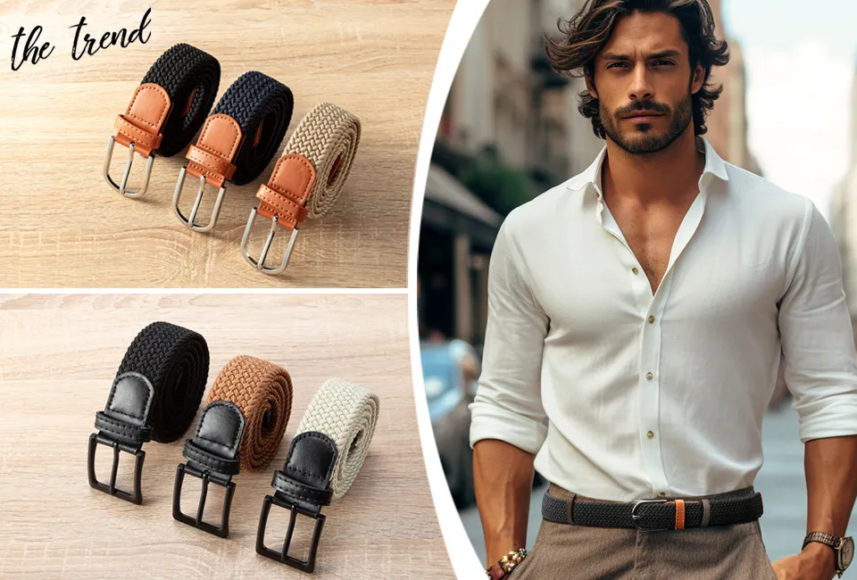 3 braided belts