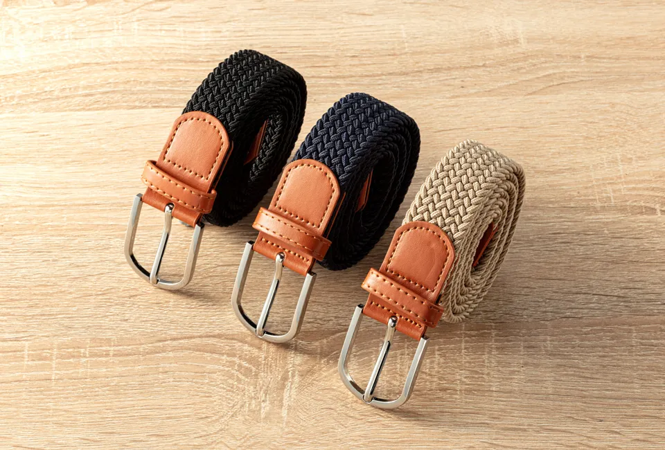 3 braided belts