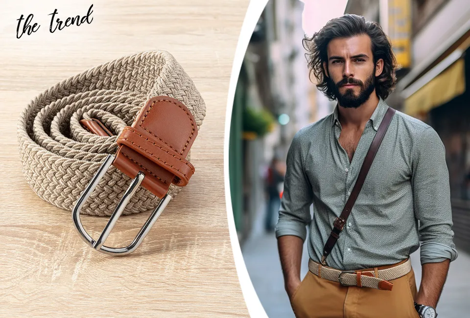 3 braided belts
