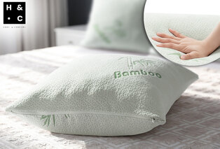 Ultra-soft bamboo pillow 1 + 1