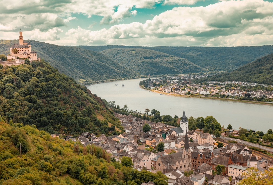 S&eacute;jour en demi-pension sur les rives du Rhin
