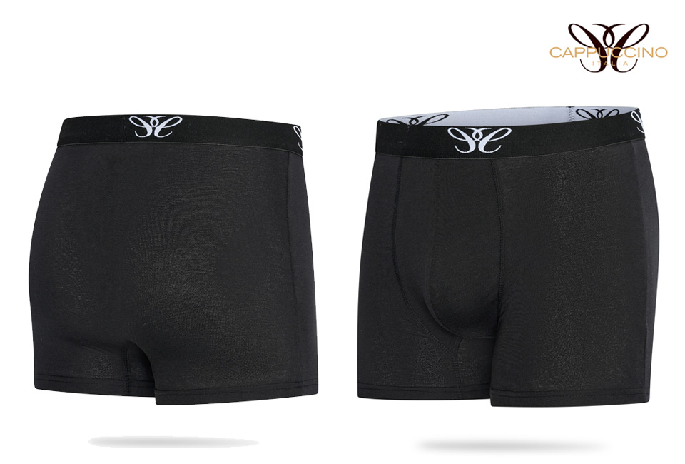 4 boxers de la marque Cappuccino en cotton