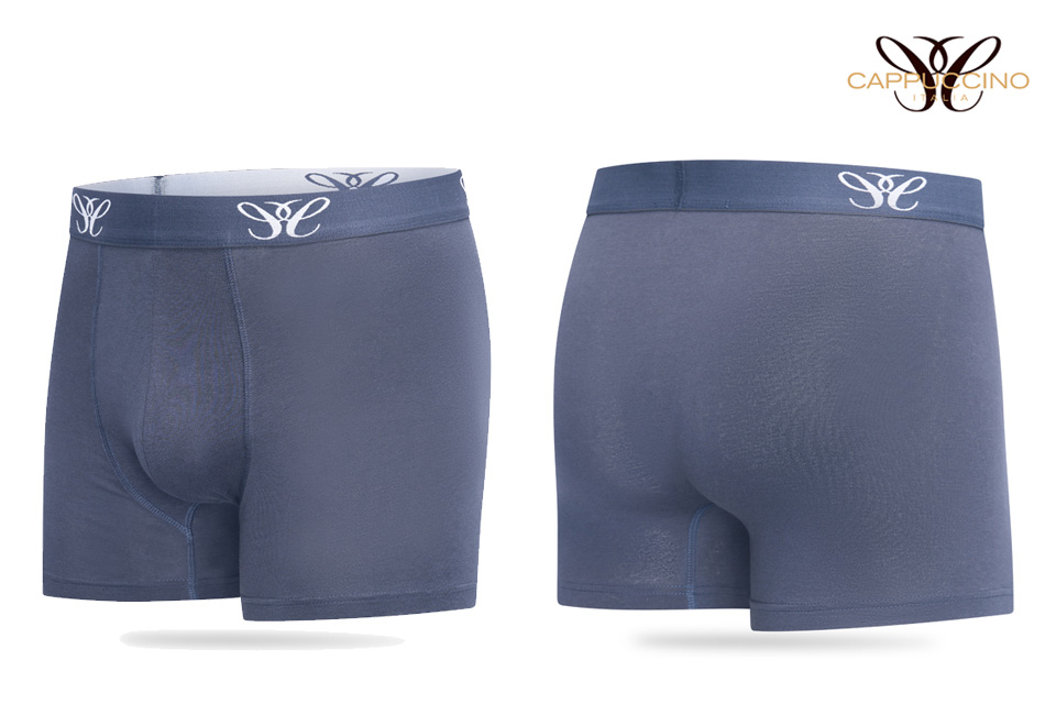 4 boxers de la marque Cappuccino en cotton