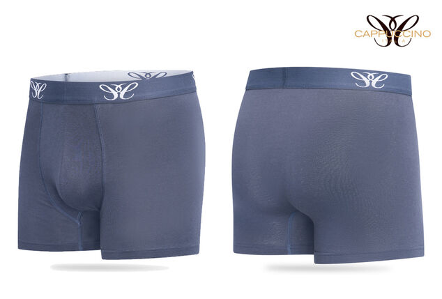 4 boxers de la marque Cappuccino en cotton