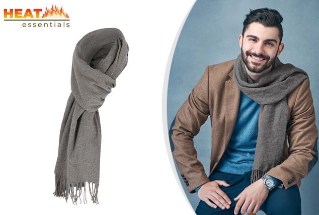 Echarpe douce et chaude pour hommes et femmes