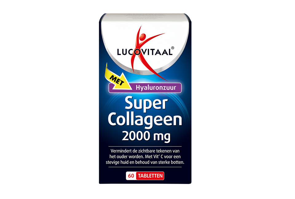 Donnez un coup de pouce à votre peau avec Lucovitaal Super Collagen - 120 comprimés