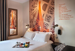 2, 3 of 4 nachten met ontbijt in het stijlvolle Hotel Alpha Paris Eiffel*** — 3