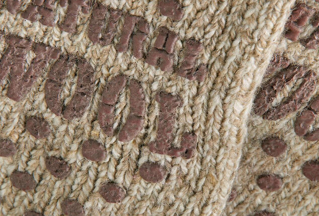 Chaussettes d'intérieur antidérapantes en laine