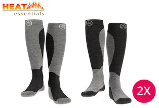 2 paar hoge skisokken of thermo skihandschoenen voor heren en dames — 3