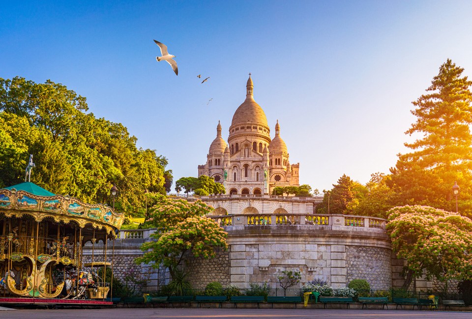 Verblijf in hartje Parijs met zicht op de Sacr&eacute;-Coeur