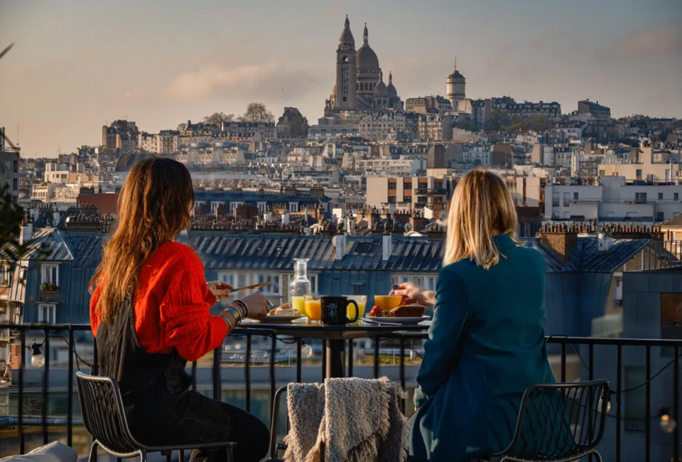 Verblijf in hartje Parijs met zicht op de Sacr&eacute;-Coeur