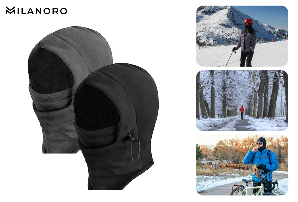 Bonnet-tour de cou polaire 