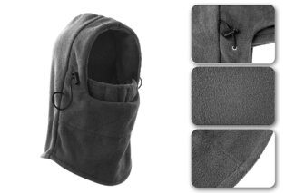 Warme fleece sjaal-muts — 6
