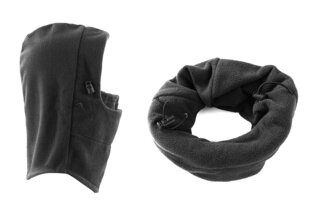 Warme fleece sjaal-muts — 7