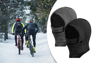 Warme fleece sjaal-muts — 8
