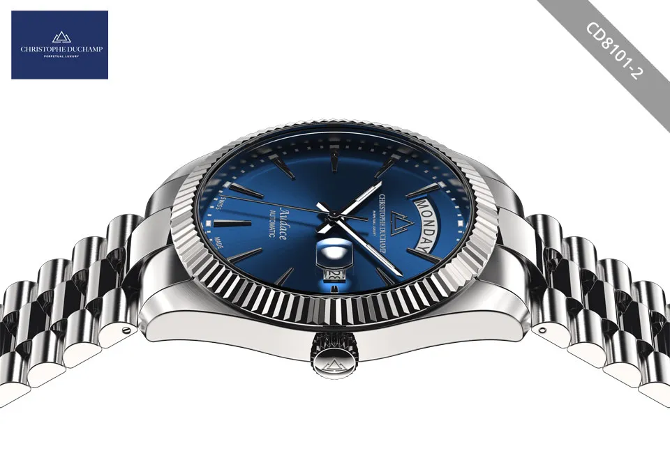 Montre sign&eacute;e de la marque Christophe Duchamp