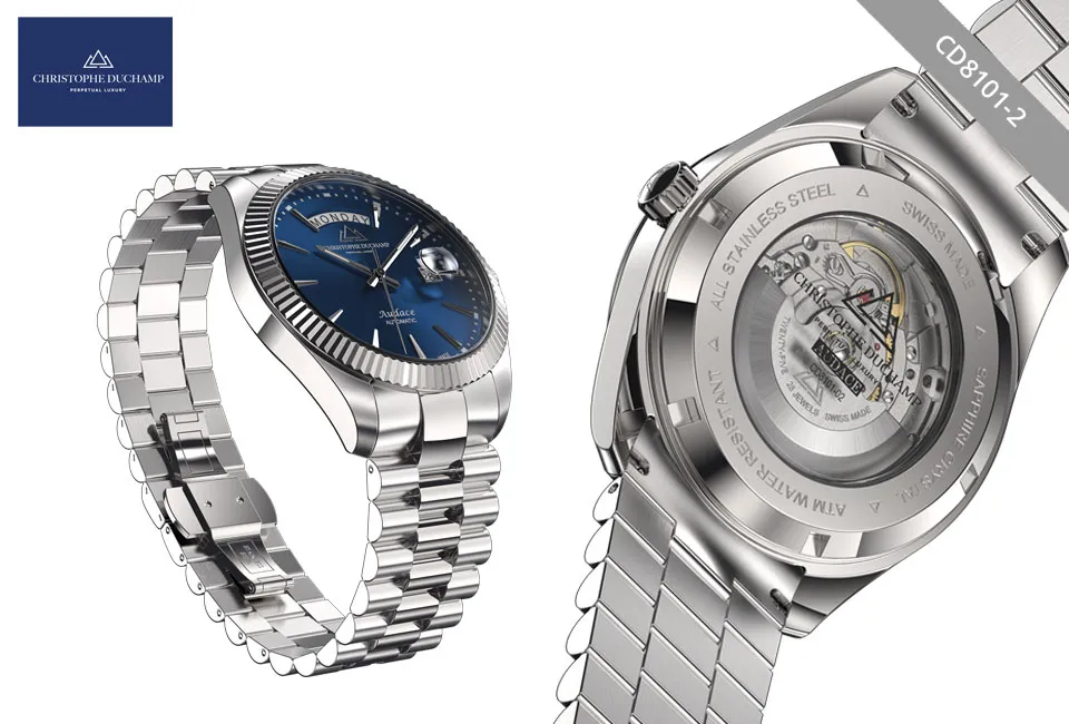 Montre sign&eacute;e de la marque Christophe Duchamp