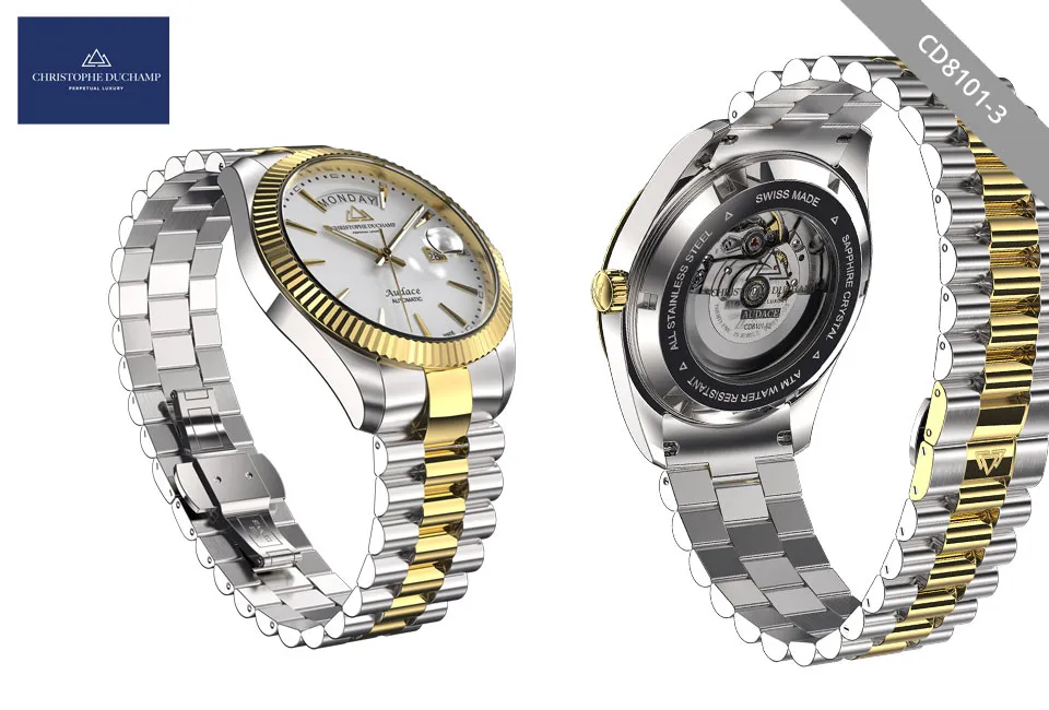 Montre sign&eacute;e de la marque Christophe Duchamp