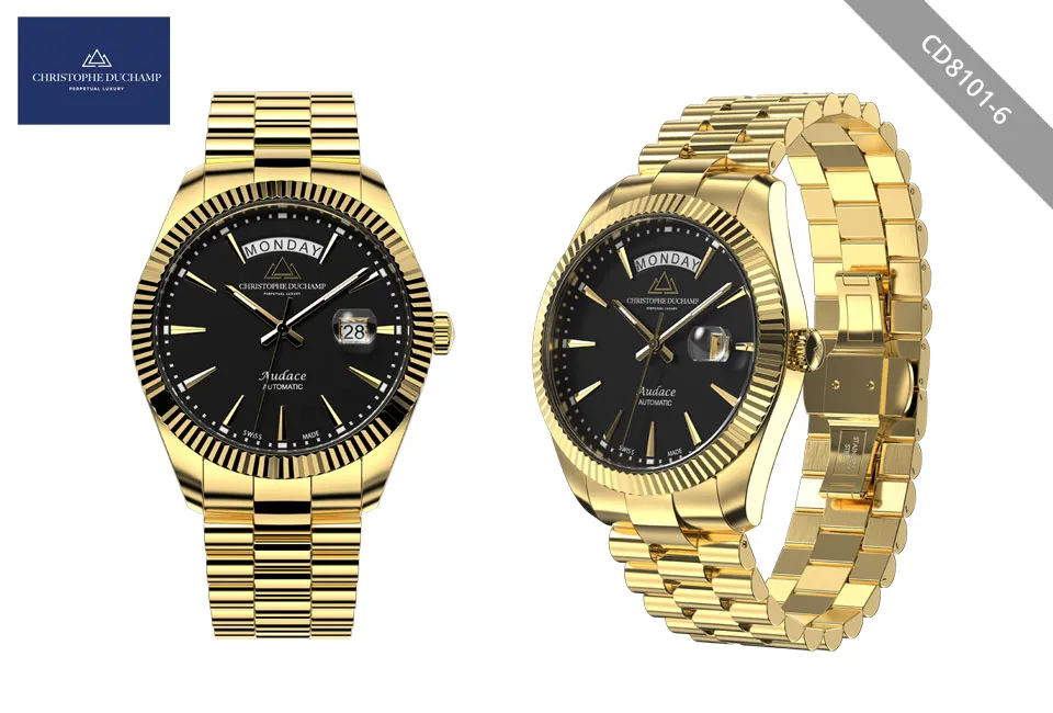 Montre sign&eacute;e de la marque Christophe Duchamp