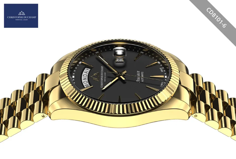 Montre sign&eacute;e de la marque Christophe Duchamp