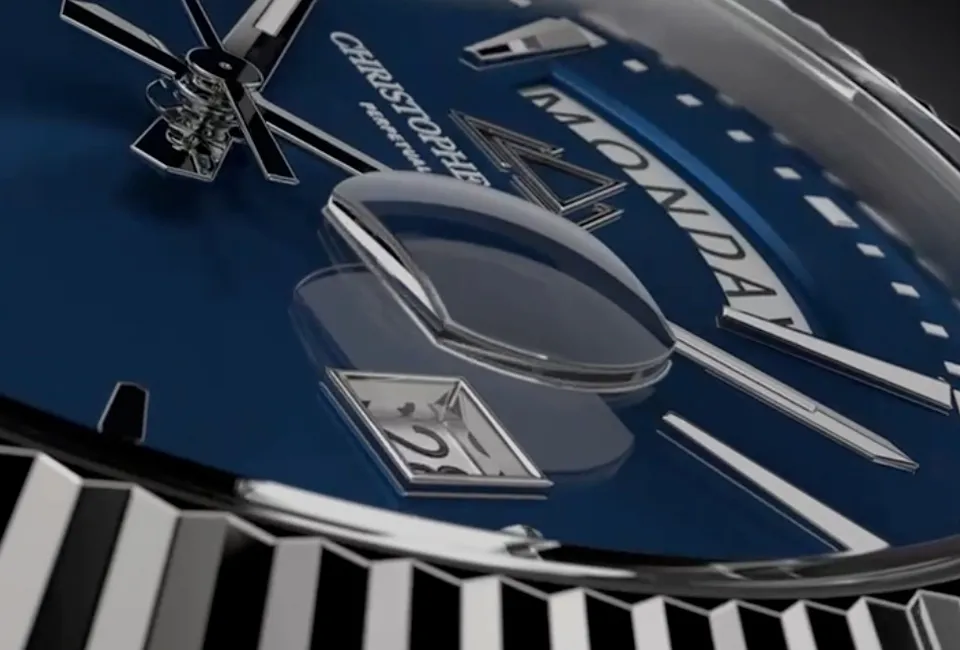 Montre sign&eacute;e de la marque Christophe Duchamp