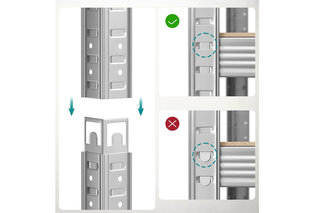 Set van 2 stevige opbergrekken — 3