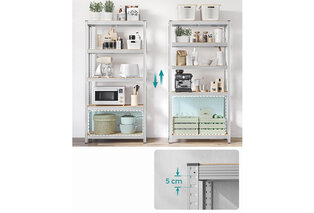 Set van 2 stevige opbergrekken — 7