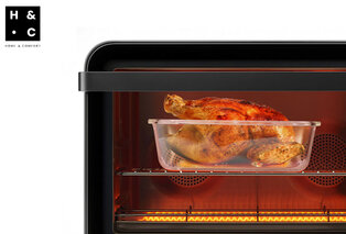 Set di 5 contenitori per alimenti in vetro con coperchio — 7