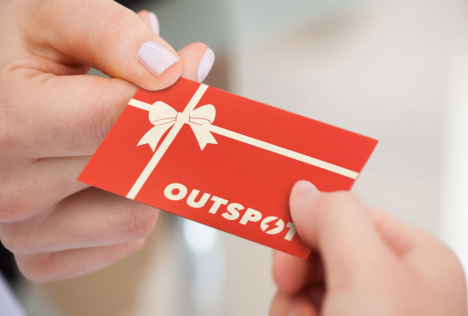 Chèque-cadeau Outspot