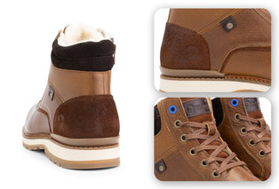 Halbhohe Herren-Turnschuhe mit Wollfutter — 4