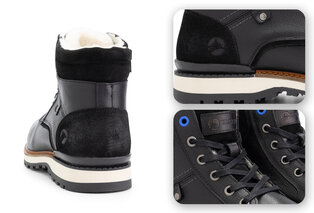 Halbhohe Herren-Turnschuhe mit Wollfutter — 10