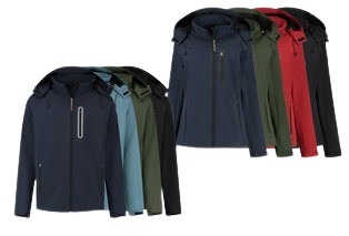 Water- en winddichte softshell jas voor mannen en vrouwen
