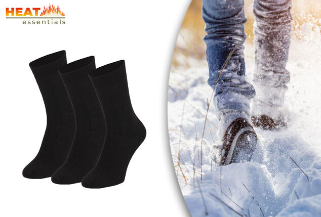 Hasta 35% dto. 5 o 10 pares de calcetines térmicos de invierno para hombre