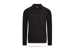 Elegancka dzianinowa koszulka polo z długim rękawem — 9