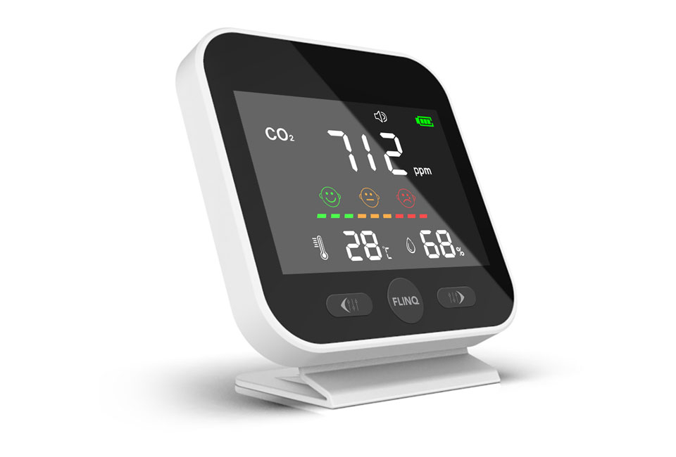 CO2-meter voor een optimale luchtkwaliteit