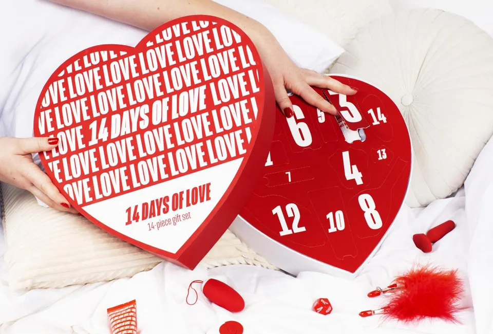Valentinstag-Kalender