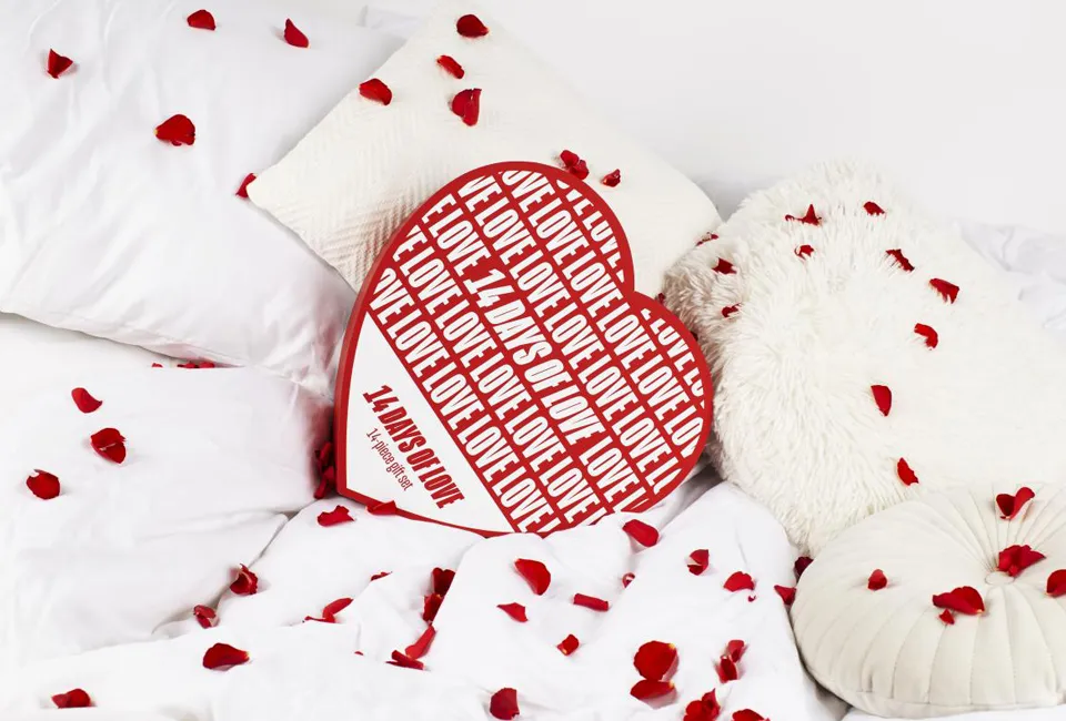 Valentinstag-Kalender