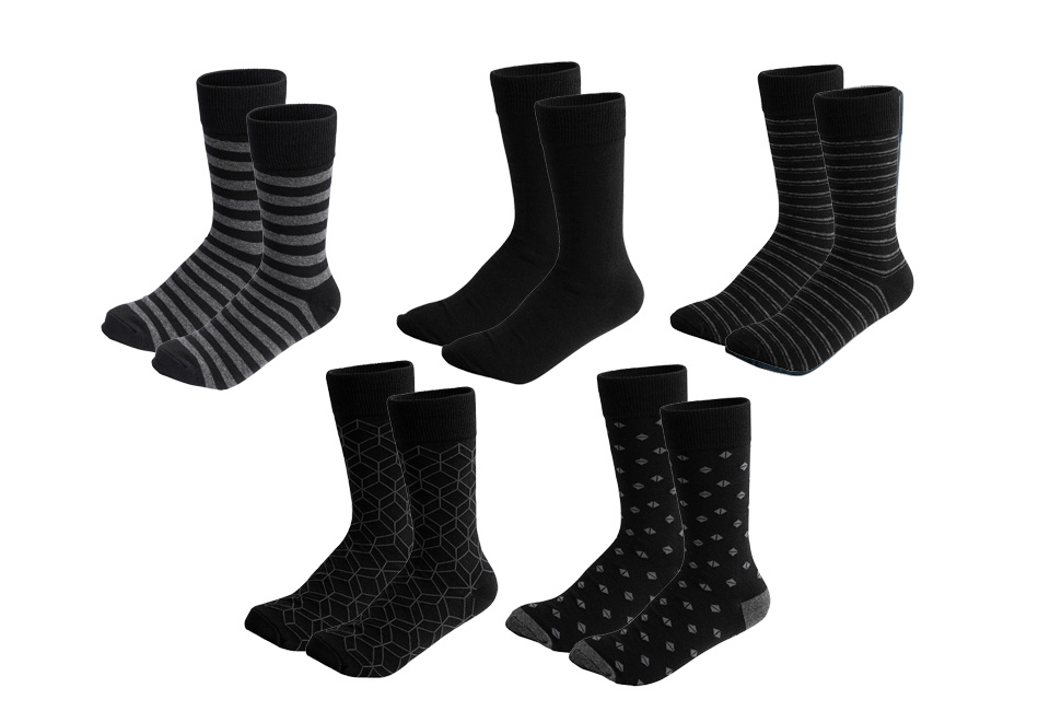 10 pairs of men&#039;s cotton socks