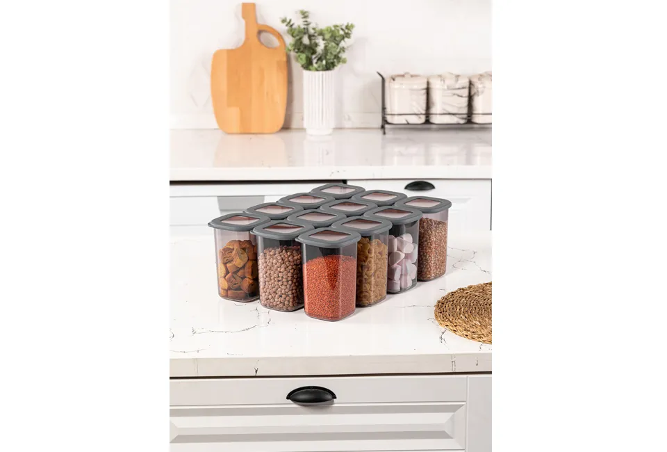 Set of storage boxes