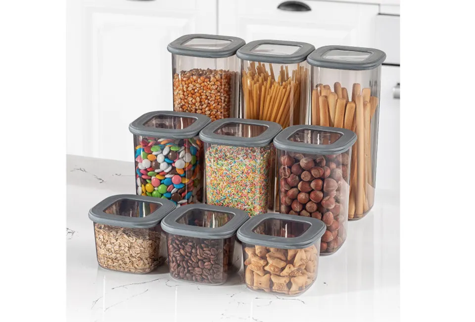 Set of storage boxes