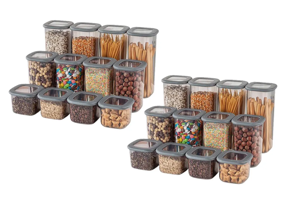 Set of storage boxes