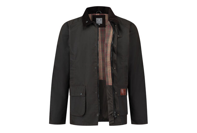 Elegante chaqueta acolchada