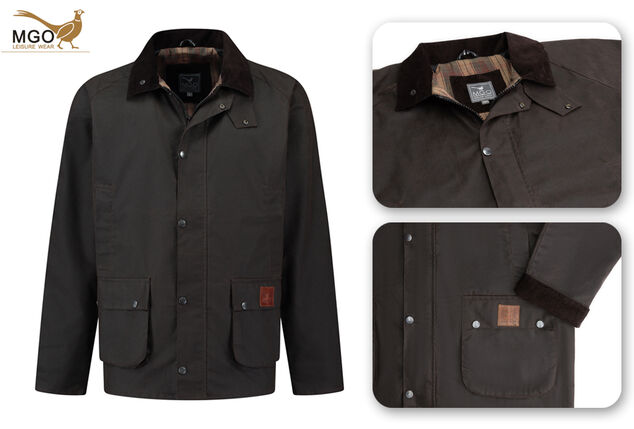 Elegante chaqueta acolchada