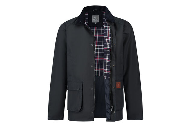 Elegante chaqueta acolchada