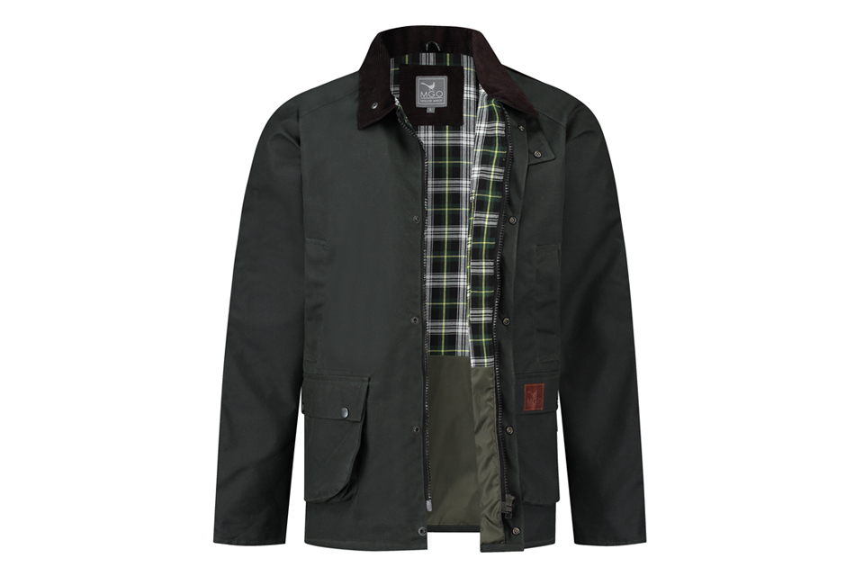 Elegante chaqueta acolchada