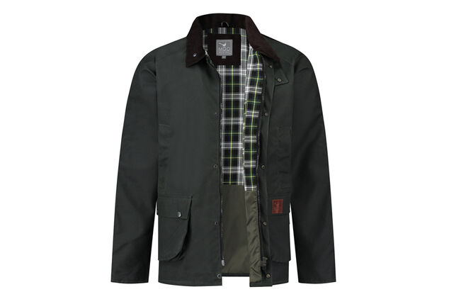 Elegante chaqueta acolchada